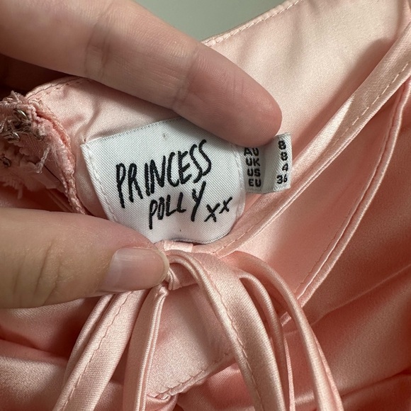 Pink Princess Polly Crop Top - Picture 6 of 6